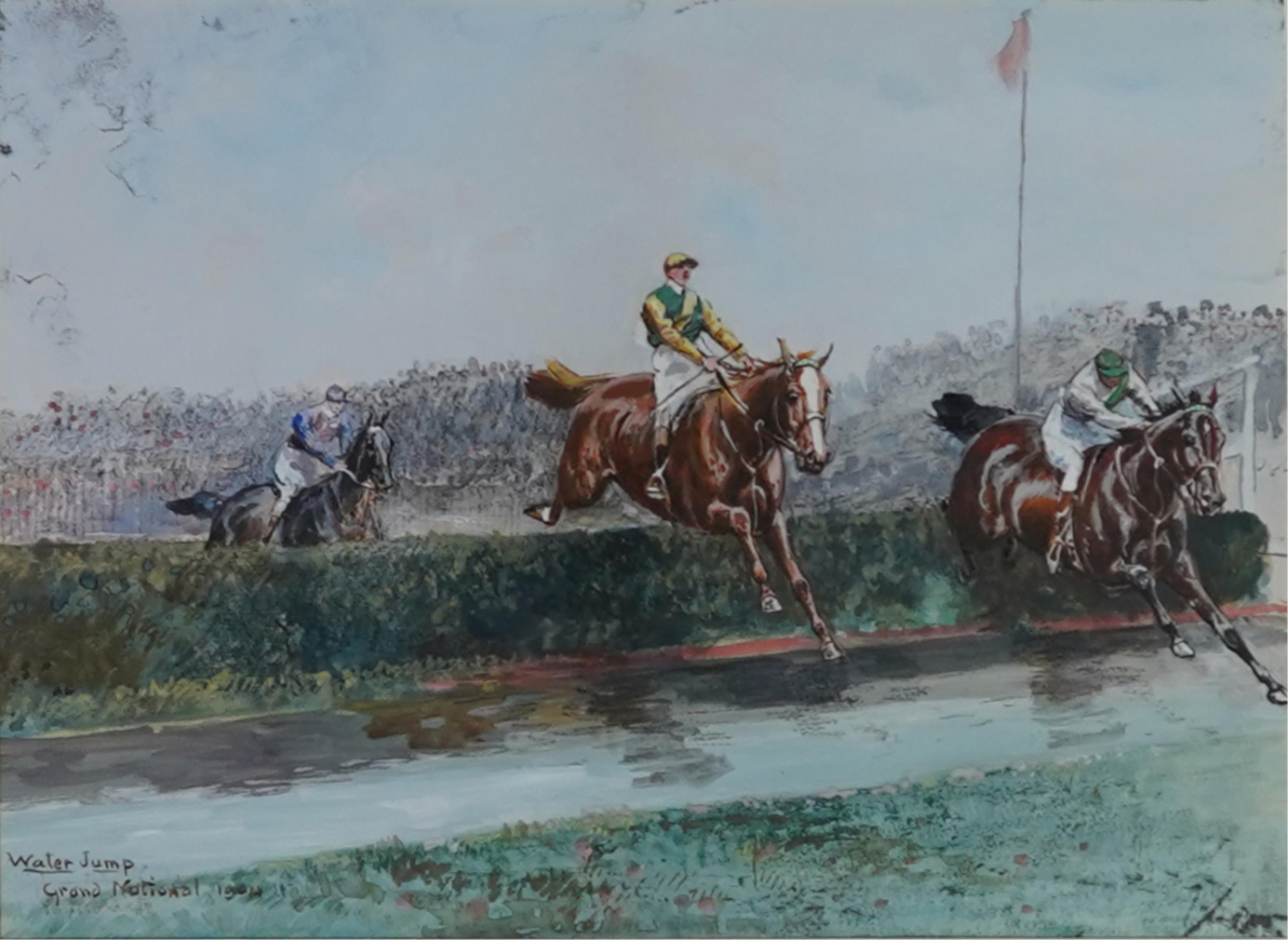John Beer, (1860-1930), 'Grand National, 1904'